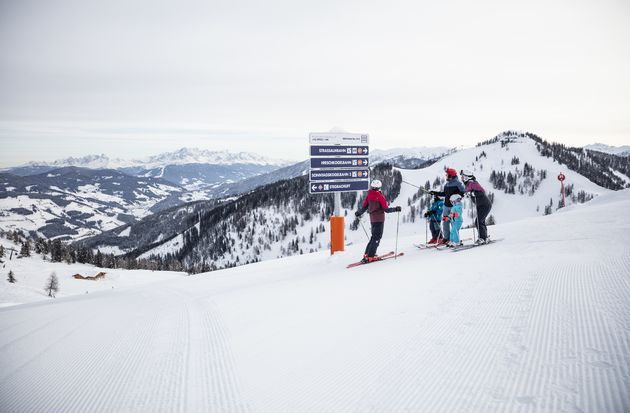 Snow Space Salzburg heeft 120 kilometer aan pistes, waar je prachtige tochten kunt maken