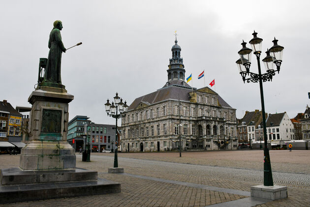 Het historisch raadhuis van Maastricht