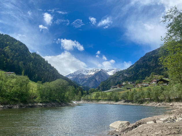 Begin van de Passersschluchtenweg hike