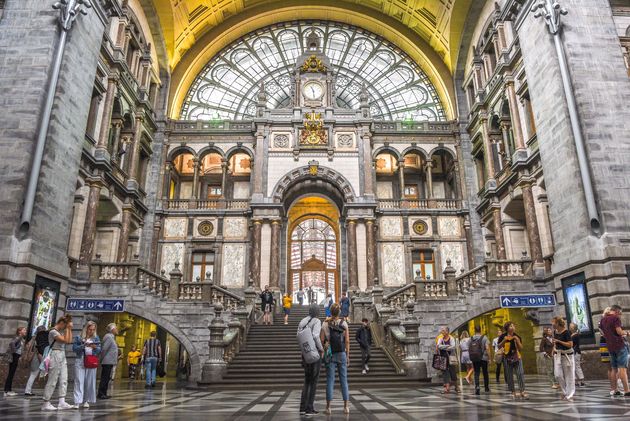Station Antwerpen-Centraal is een van de mooiste stations ter wereld