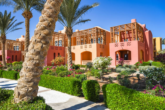 Het Steigenberger Golf Resort is een van de mooiste hotels aan de Rode Zee in Egypte