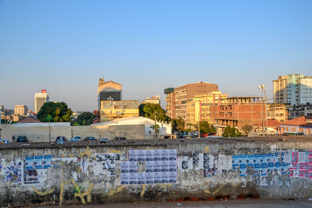 Het straatbeeld van Maputo, de hoofdstad van Mozambique