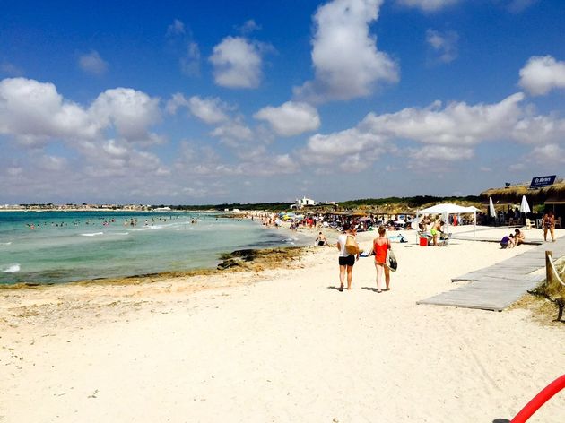 Het brede strand van Es Trenc