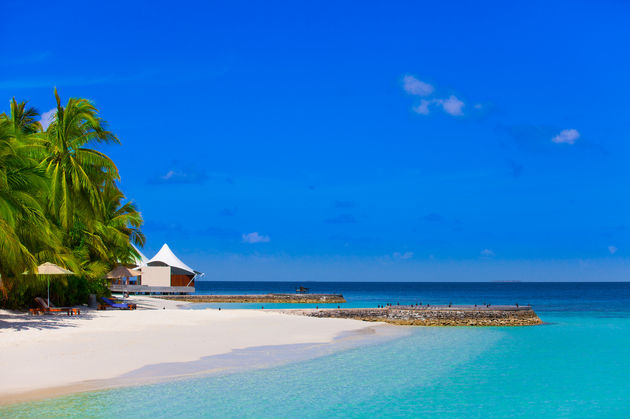 Op huwelijksreis naar de Malediven... een droom!
