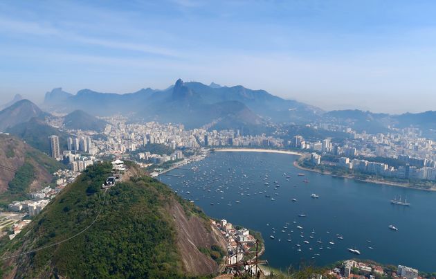 Schitterend uitzicht op Botafogo vanaf de Suikerbroodberg