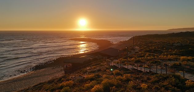 Zonsondergang bij Vila Nova De Milfontes