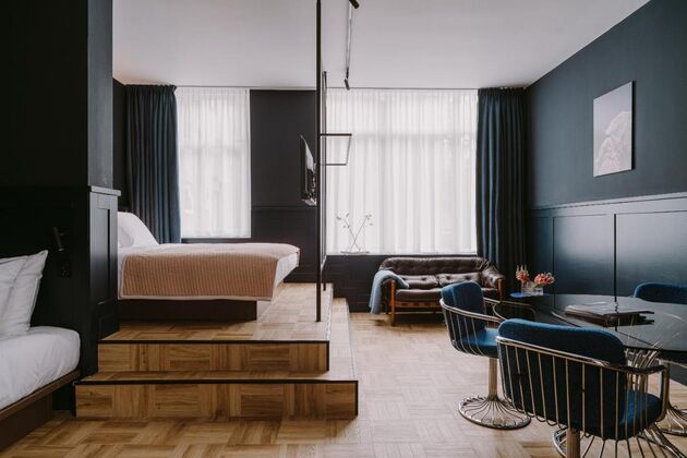 Elke kamer in het Supernova hotel is uniek! Fotocredits: Supernova Boutique Hotel