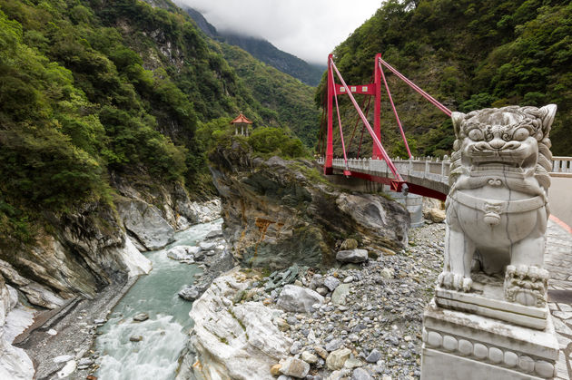 Maak een prachtige wandeling door de Taroko kloof!