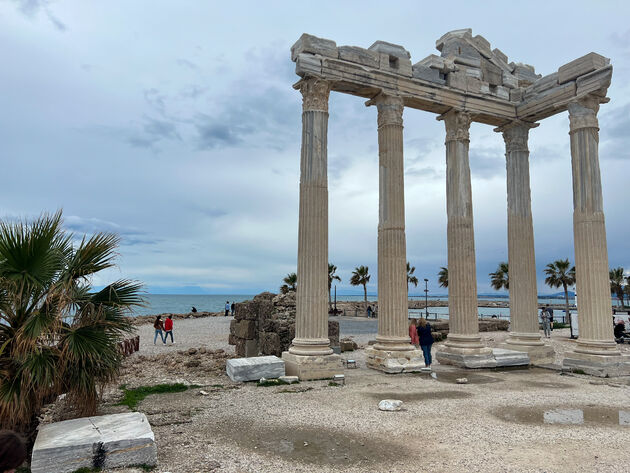 De tempel van Apollo in Side