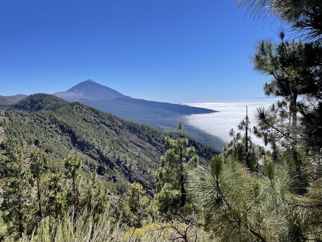<em>Met je hoofd in de wolken: vulkaan El Teide is de hoogste berg van Spanje <\/em>