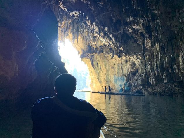 <em>De Tham Lod Cave is de grootste grot van Thailand <\/em>