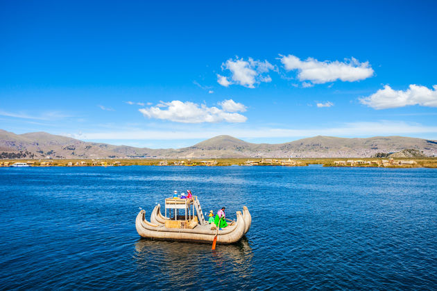 Het Titicacameer: het hoogst bevaarbare meer ter wereldFoto: saiko3p - Fotolia