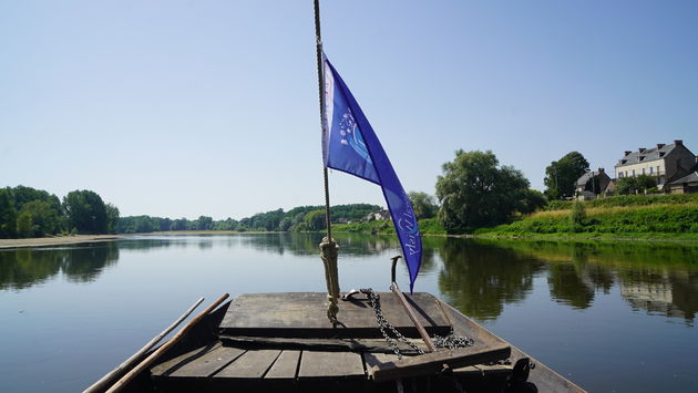 De Loire, nu nog te bevaren ondanks de lage waterstand