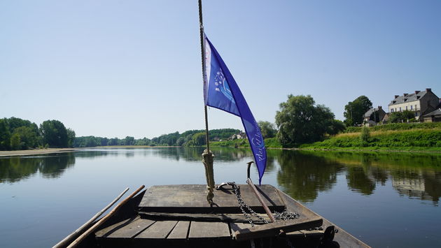 De Loire, nu nog te bevaren ondanks de lage waterstand