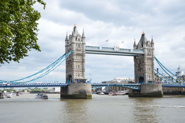 De Tower Bridge is een van de mooist bezienswaardigheden van Londen