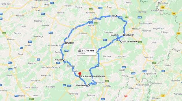 De korte versie van de roadtrip in de Ardennen van Walloni\u00eb met de 12 mooiste stops