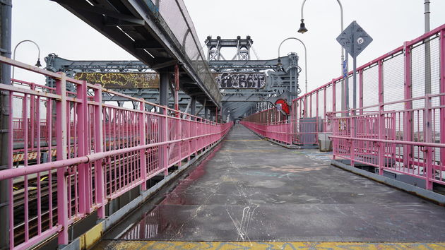 Williamsburg Bridge cool en fotogeniek