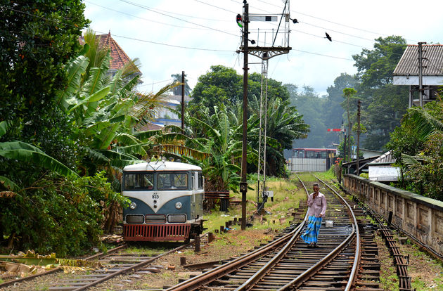 Met de trein door het binnenland van Sri Lanka