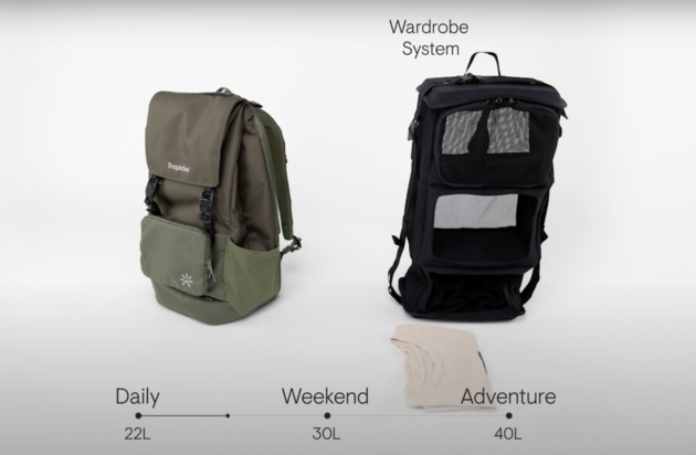 Een mini-kast voor in je backpack: super handig