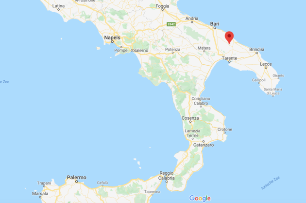 Alberobello en Valle d\u2019Itria liggen in Zuid-Itali\u00eb, in de hak van de laars