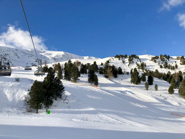 Een prachtig en vooral rustig skigebied