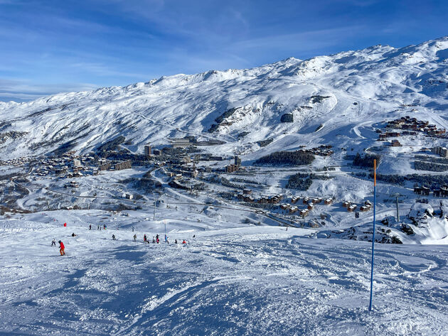 Wat een prachtig skigebied met uitgestrekte pistes