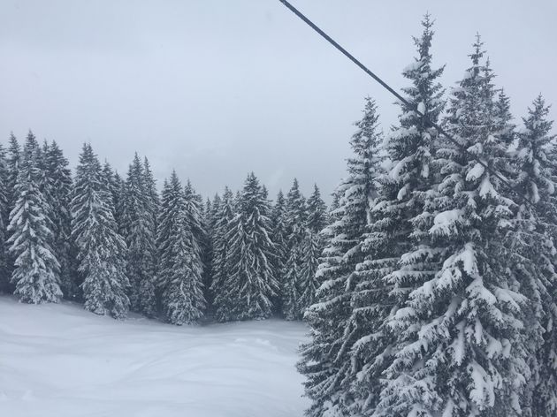 Heel fijn plaatje vanuit de skilift