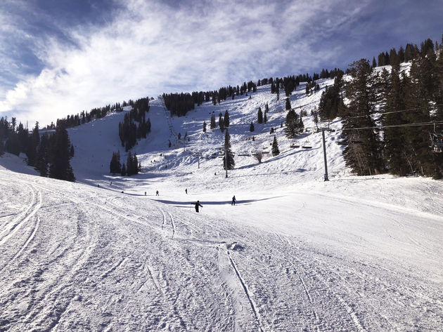 Vanwege de gunstige ligging duurt het skiseizoen in Utah maar liefst vijf maanden.