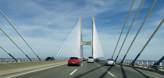 Vasco Da Gama brug in Lissabon