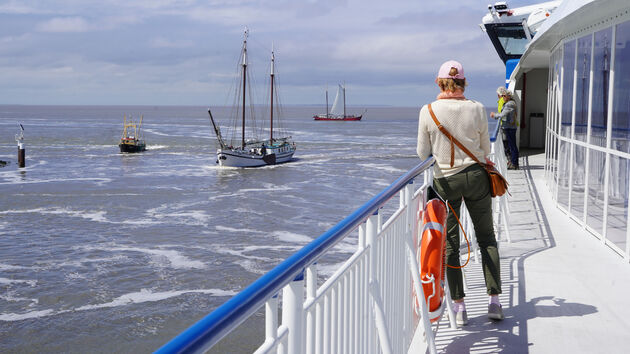 Met de Willem Barentsz van Harlingen naar Terschelling