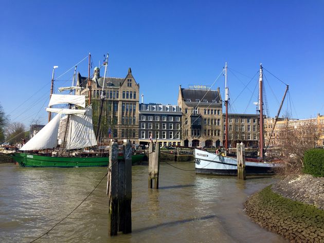 De Veerhaven in het Scheepvaartkwartier