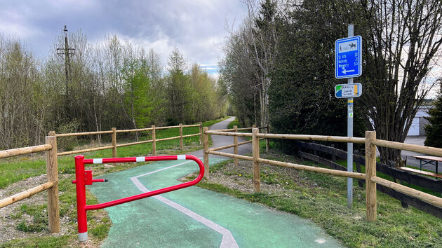 De Vennbahn fietsroute bij Weismes: mooie wegen die alleen bestemd zijn voor fietsers en wandelaars