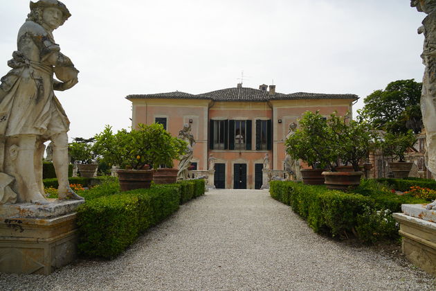 Villa Bonaccorsi is ook een beeldentuin