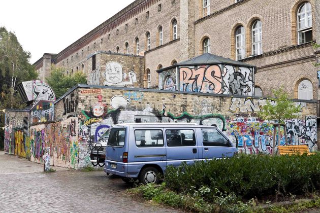 Als graffiti-liefhebber spotte hij een paar mooie plekjes in voormalig West-Berlijn