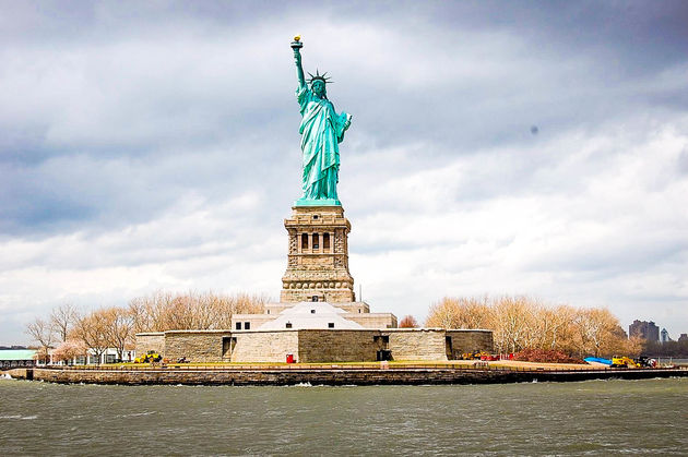 Het vrijheidsbeeld is een van de dingen die je gezien moet hebben in New York City