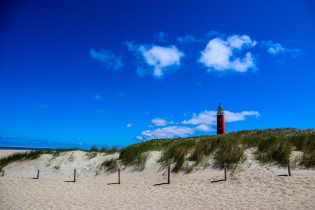 Het meest bekende gebouw van het eiland: de vuurtoren.