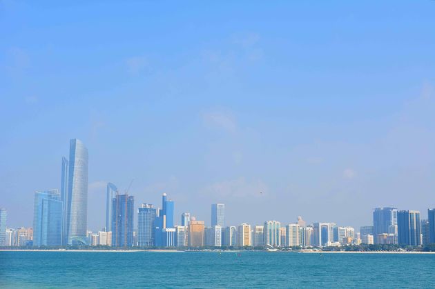 Skyline van Abu Dhabi