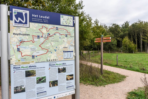 In het Leudal kun je mooie wandelingen maken