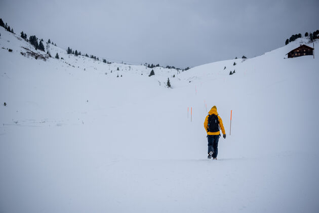 Genieten van winter wonderland in Warth