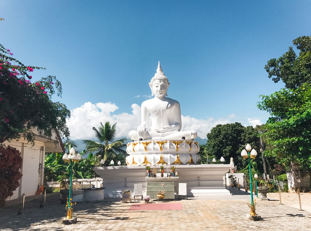 De witte Buddha van Pai