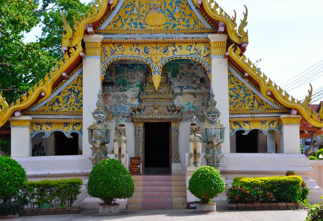 Tempel Wat Si Khun Mueang in Chiang Khan