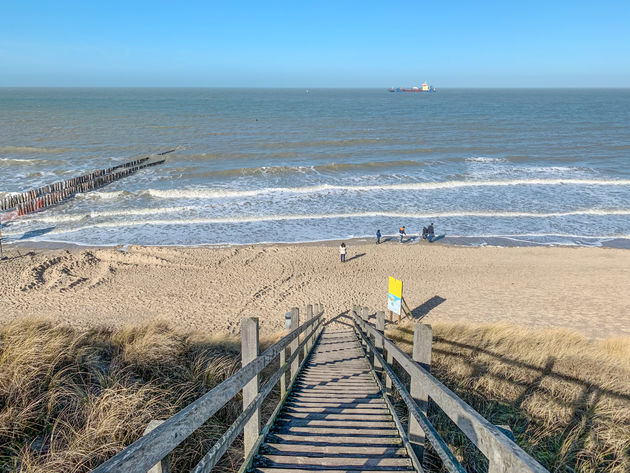 Lekker uitwaaien in Domburg