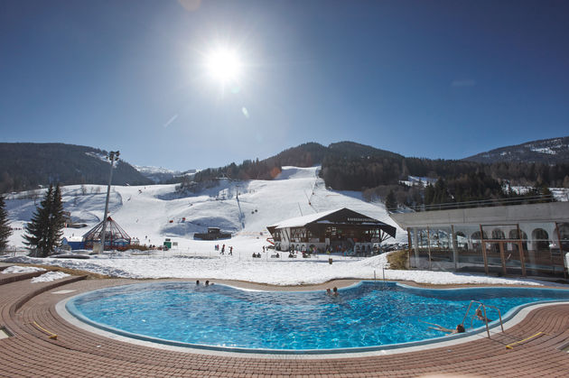 Wellness aan de voet van de piste