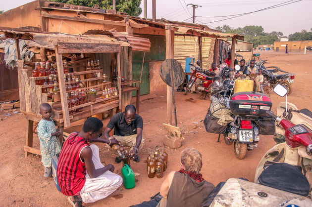 Locals in Burkina Faso