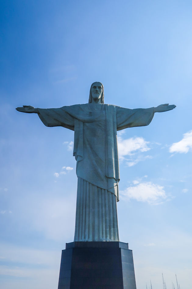 Cristo Redentor in Rio de Janeiro, Brazili\u00eb