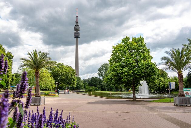 Het Westfalenpark in Dortmund