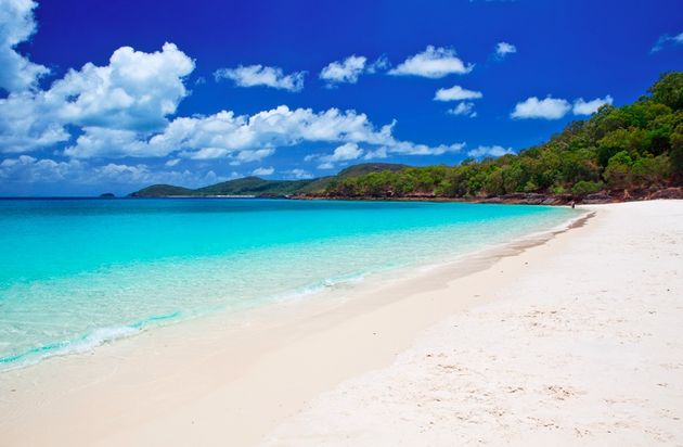 Whitehaven Beach, Whitsunday Islands, Australi\u00eb. Foto credits: Darrentierney.com.