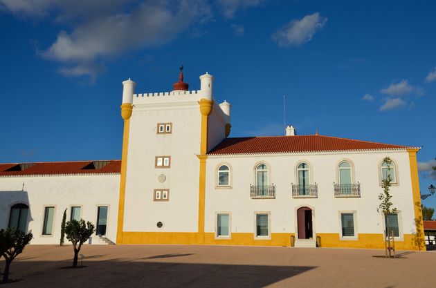 Wijnhotel Torre de Palma is splinternieuw, open sinds april 2014