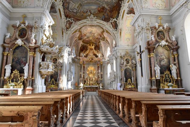 Wiltener Basilika; volgens velen de mooiste kerk van Oostenrijk!