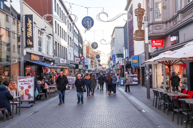 In een stad waar je verder ook lekker kunt kerstshoppen in de normale winkels